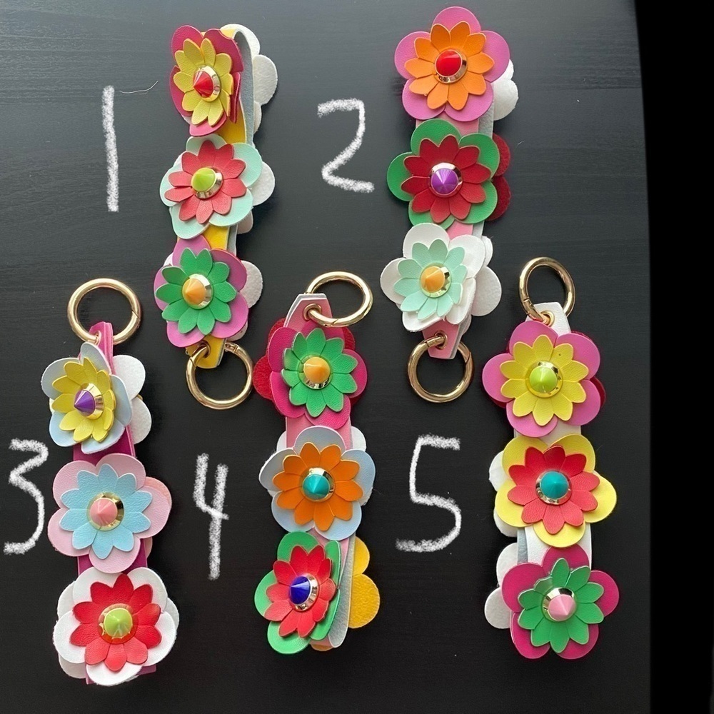 Spring Flower Purse Charm - Picture 7 of 7